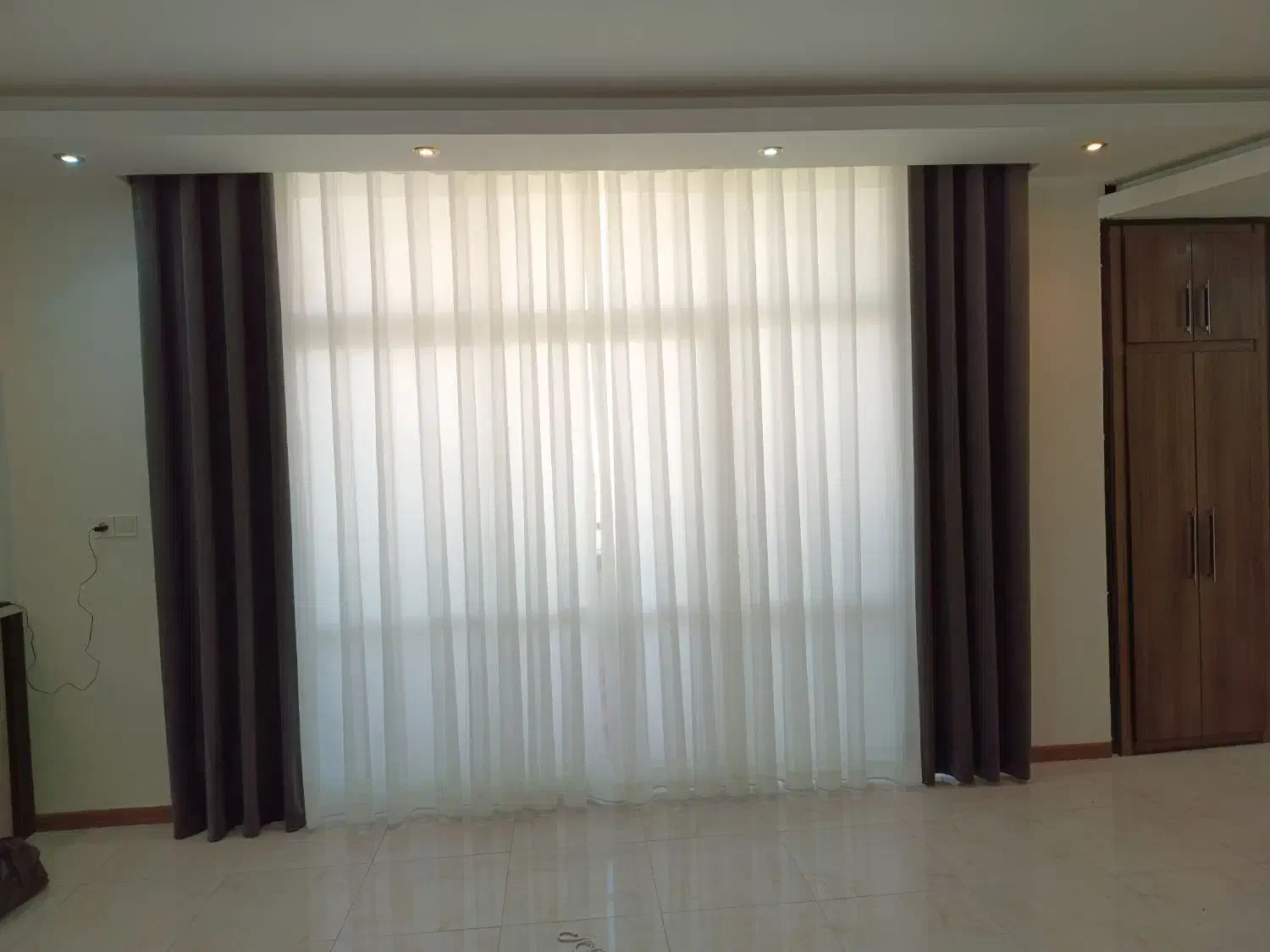 پرده حریر و مخمل پیلی|پرده، رانر، رومیزی|اصفهان, امیرعرب|دیوار