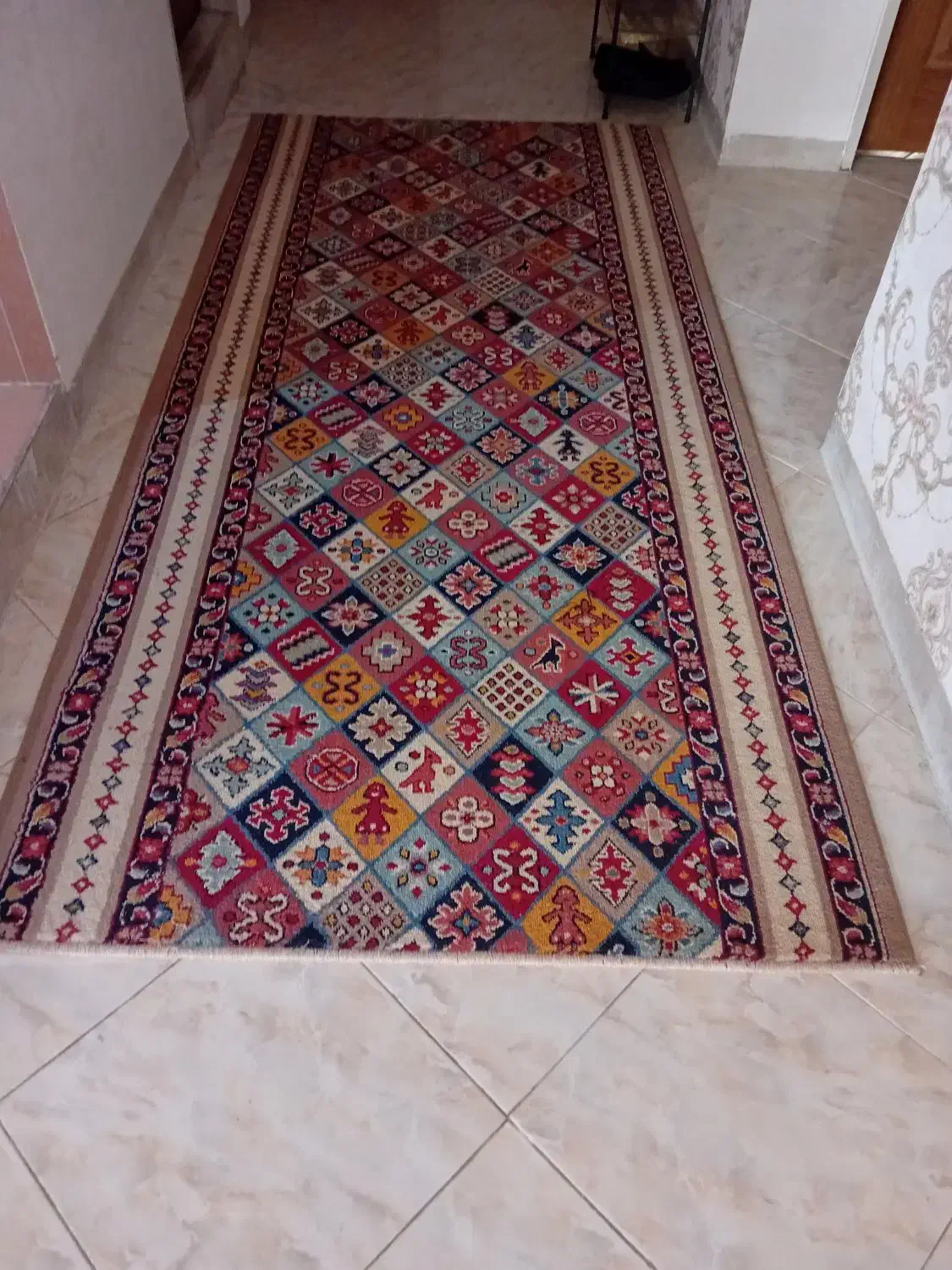 فرش|فرش|یزد, |دیوار