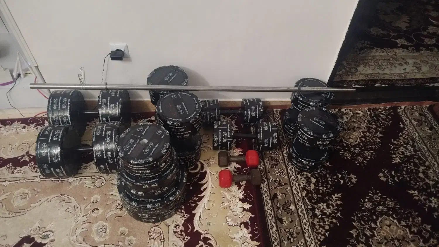 دمبل و وزنه ی بتنی|تجهیزات ورزشی|تبریز, |دیوار