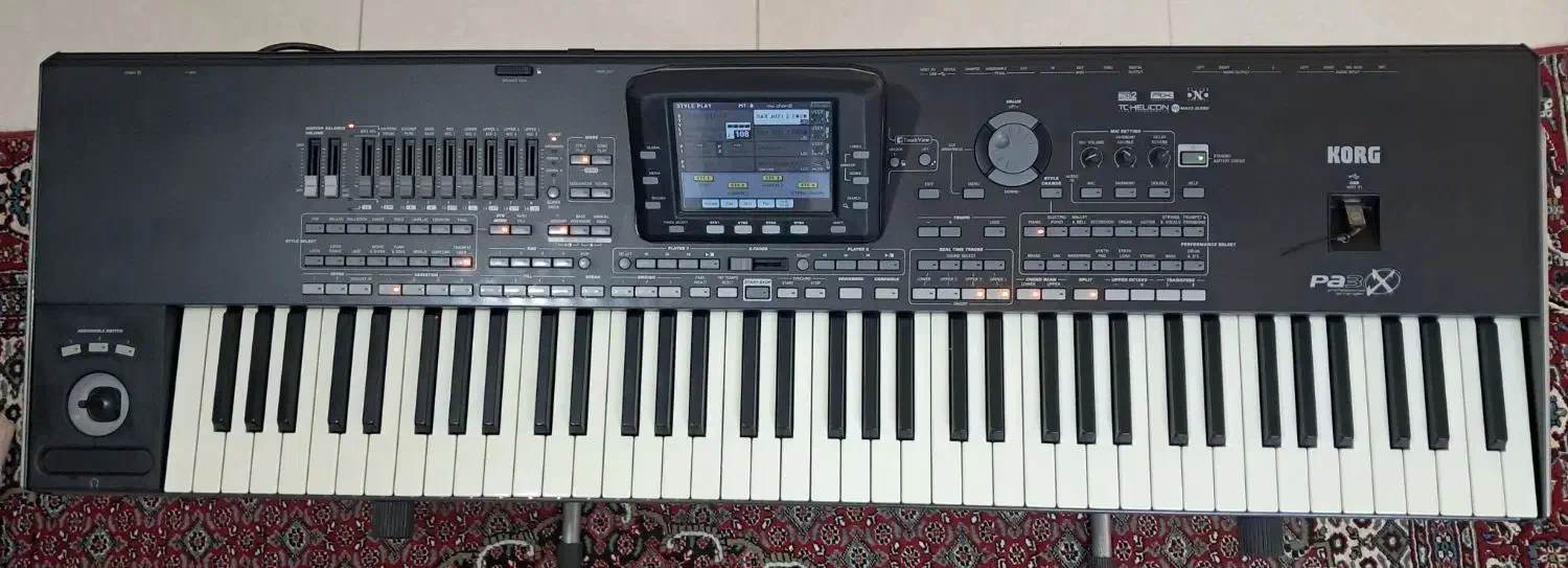 فروش ویژه ارگ Korg Pa3X 76 در حد آکبندبا رم۲۵۶|پیانو، کیبورد، آکاردئون|اصفهان, کوی امیریه|دیوار