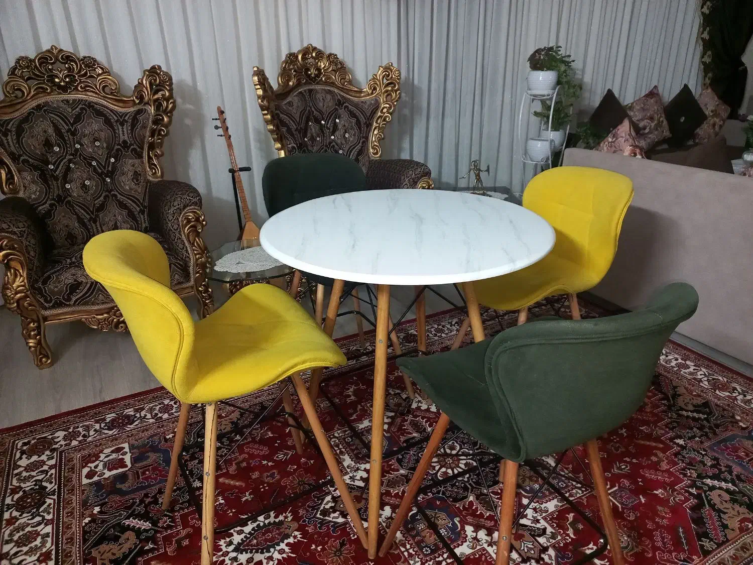 میز غذاخوری|میز و صندلی غذاخوری|سلماس, |دیوار