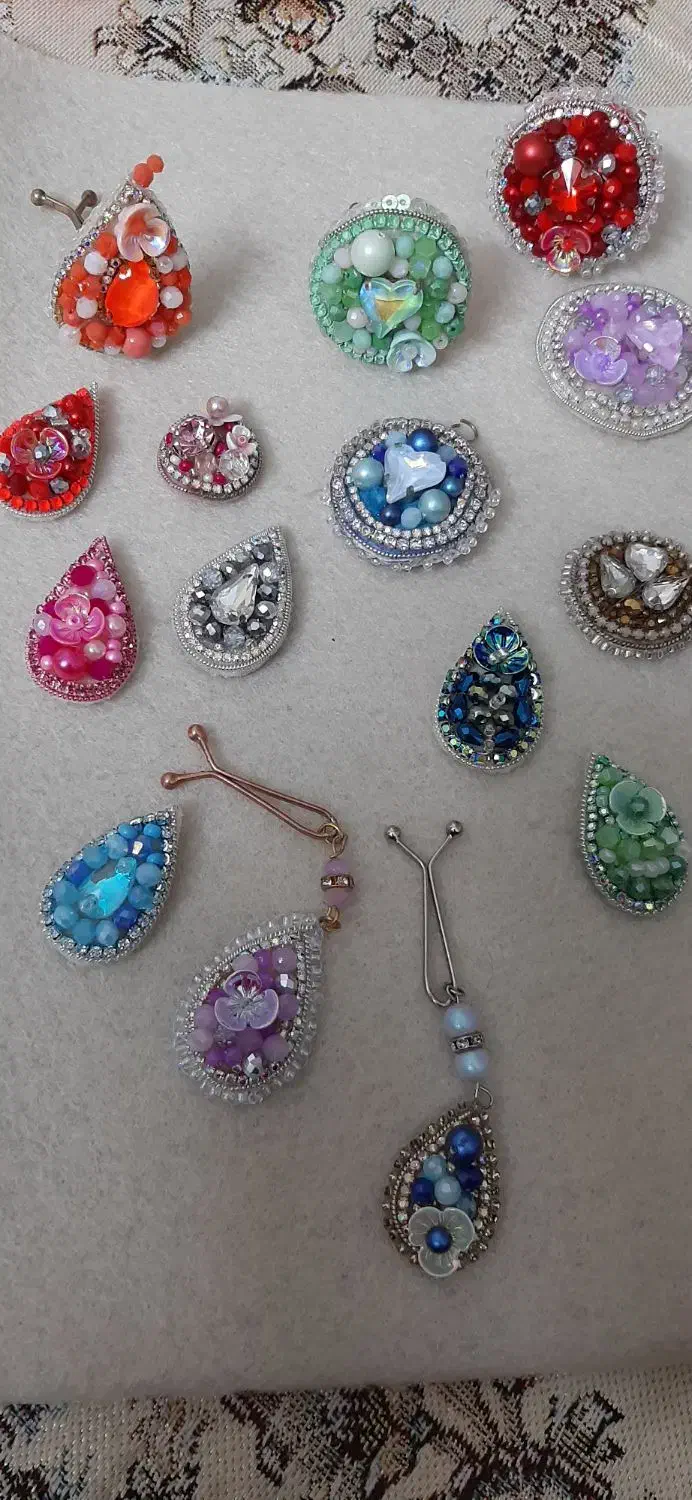 گیره و تل جواهردوزی|جواهرات|ری, دولتآباد|دیوار