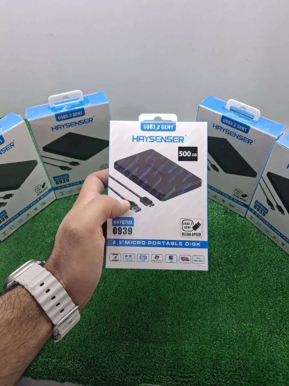 هارد اکسترنال 500g گیگ|قطعات و لوازم جانبی رایانه|اصفهان, فجر|دیوار