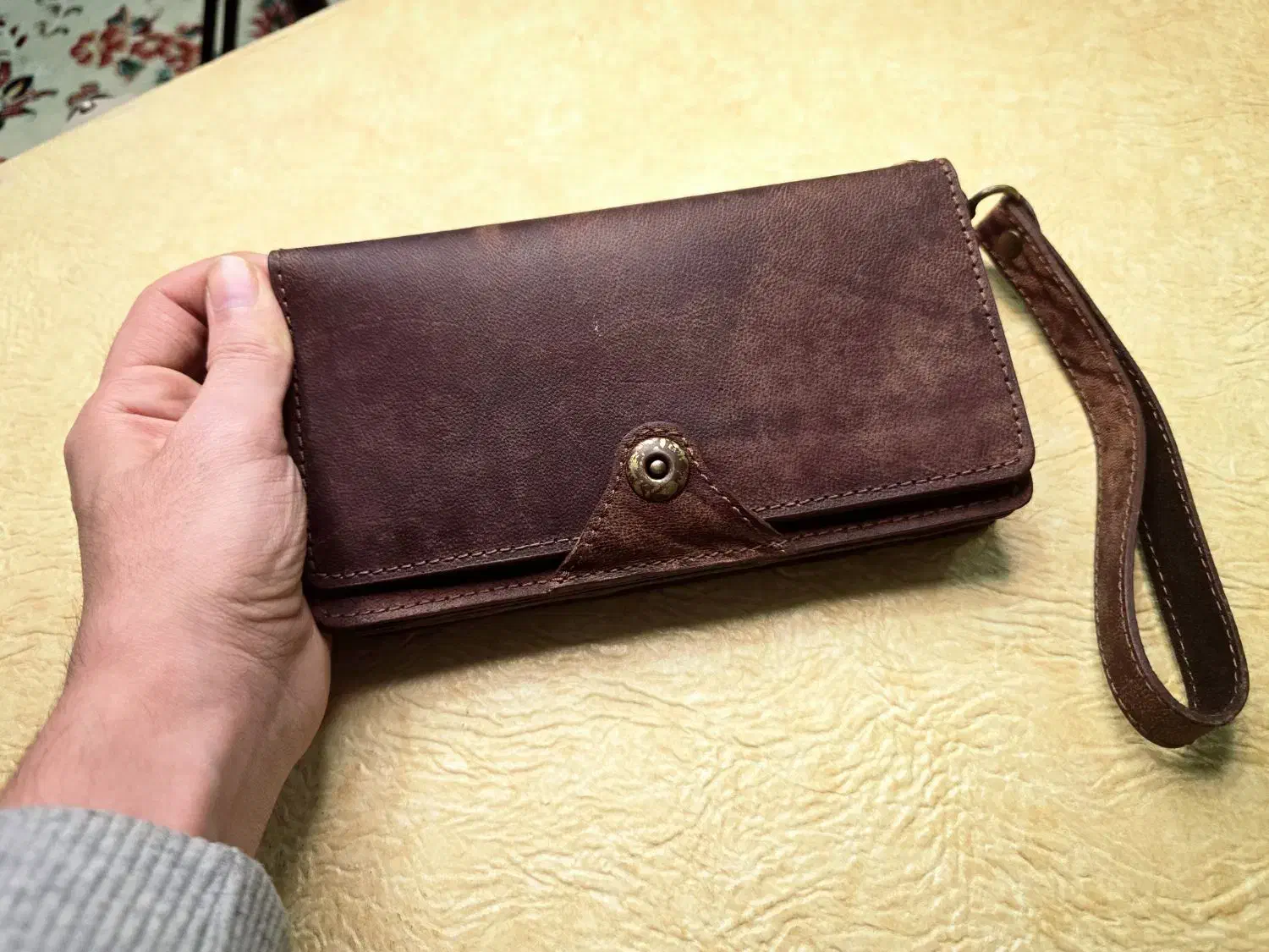 کیف دستی مردانه چرم شتر درجه یک تضمینی|کیف، کفش، کمربند|قم, فرهنگیان و شهربانی|دیوار