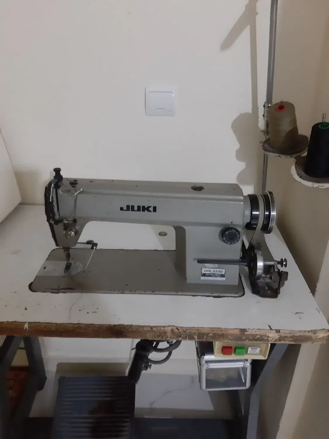 چرخ خیاطی راسته دوز|چرخ خیاطی و ریسندگی|تهران, شهرک استقلال|دیوار