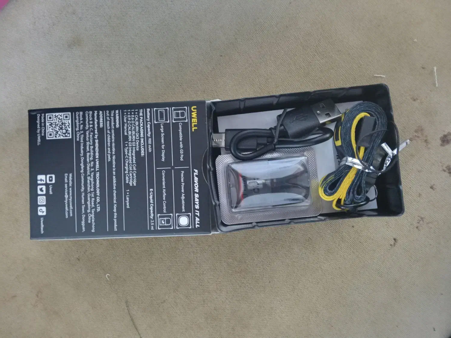 ویپ پاد دائمی مدل uwell|زیورآلات و اکسسوری|محمدشهر, ولدآباد|دیوار