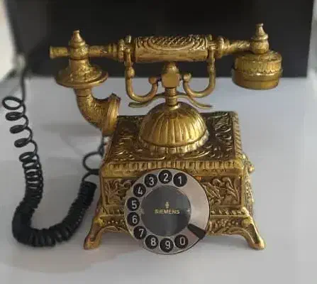 تلفن برنجی اصل|تلفن رومیزی|بروجرد, |دیوار