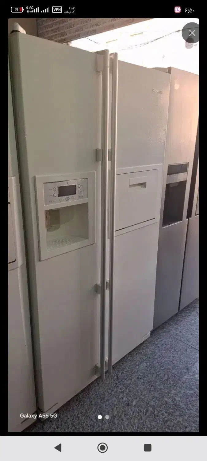 یخچال ساید اسنوا|یخچال و فریزر|تهران, خاک سفید|دیوار