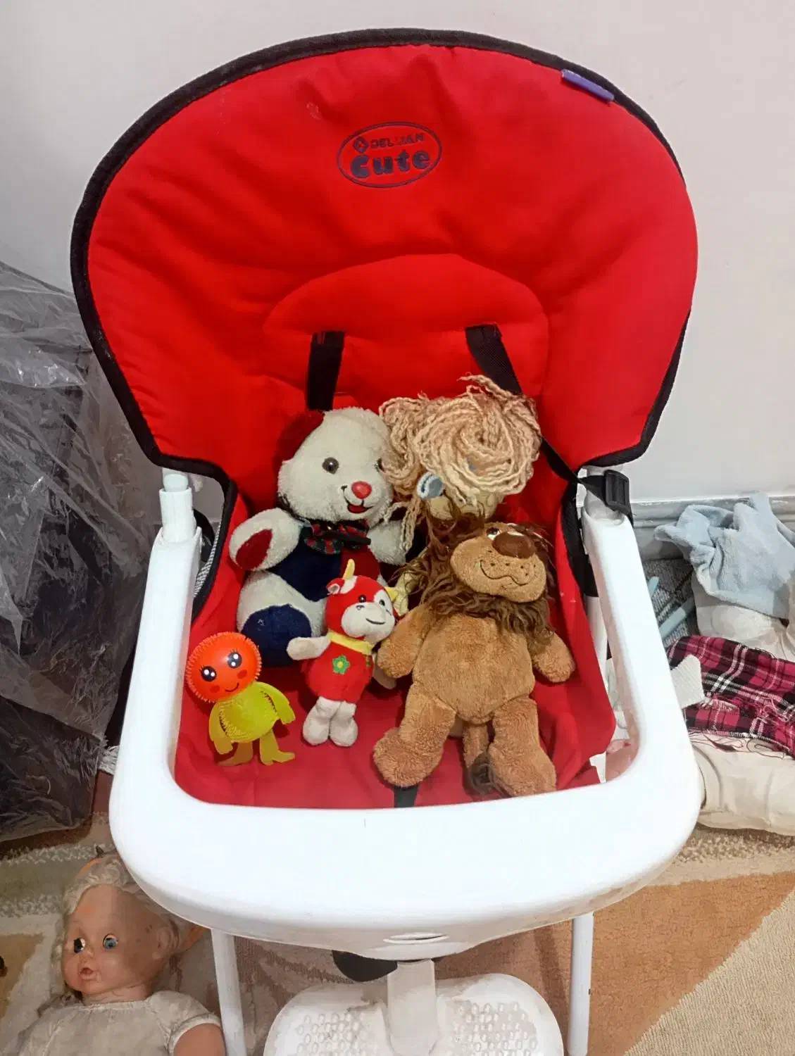 صندلی غذای کودک تا 6سااگی قابل استفاده|تخت و صندلی بچه|جیرفت, |دیوار