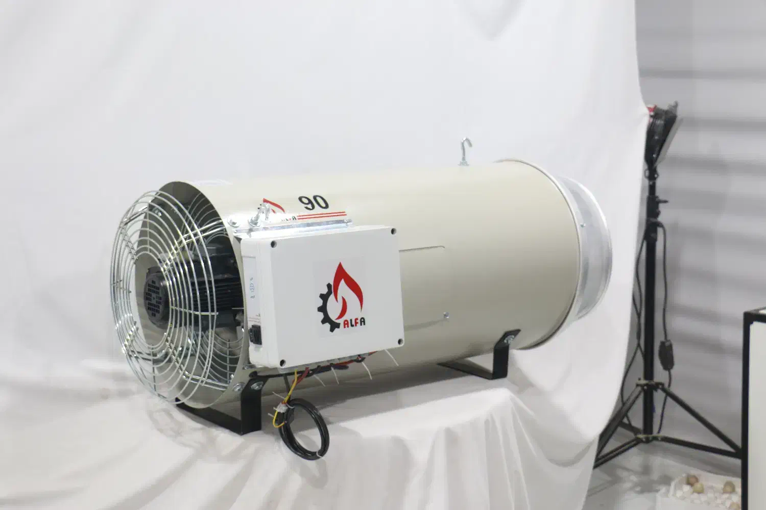 بخاری صنعتی جت هیتر 90هزار پرتابل گلخانه و مرغداری|بخاری، هیتر، شومینه|مشهد, شهرک صنعتی مشهد|دیوار