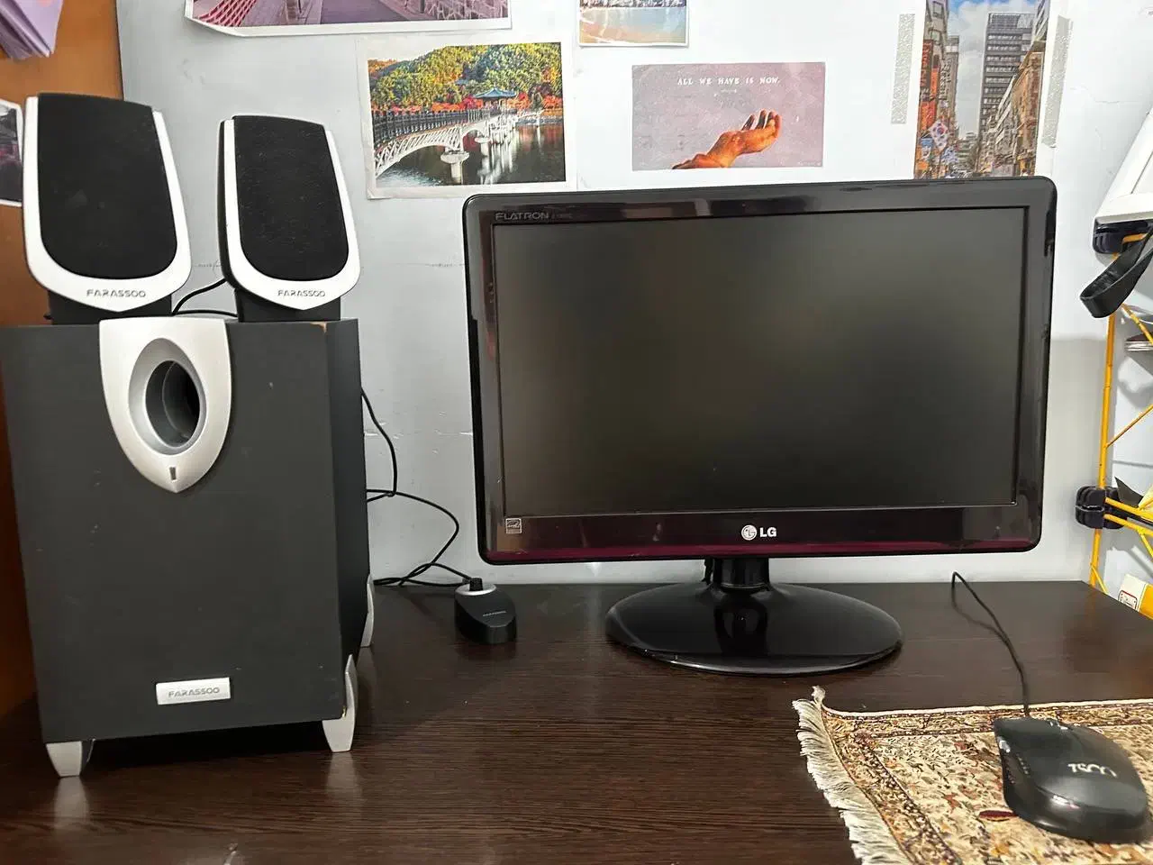 کامپیوتر با لوازم و میز|رایانه رومیزی|زنجان, |دیوار