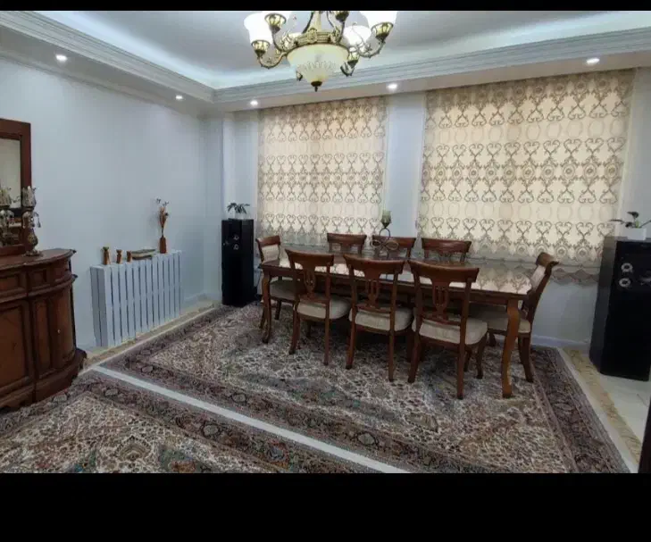 پرده دو مکانیزم خامه دوزی|پرده، رانر، رومیزی|تهران, ابوذر|دیوار