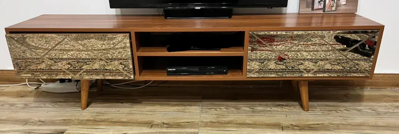 میز تلویزیون چوبی لوکس|میز تلویزیون|الوند, |دیوار