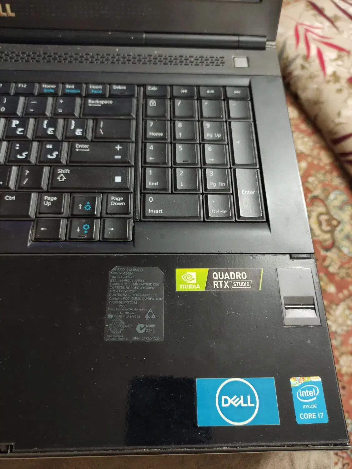 لپتاپ dell percision M6800|رایانه همراه|اراک, |دیوار