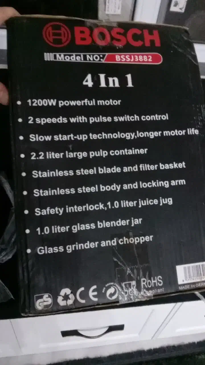 آبمیوه گیری بوش 4کاره|آبمیوهگیر و آبمرکباتگیر|قم, شهرک قدس|دیوار