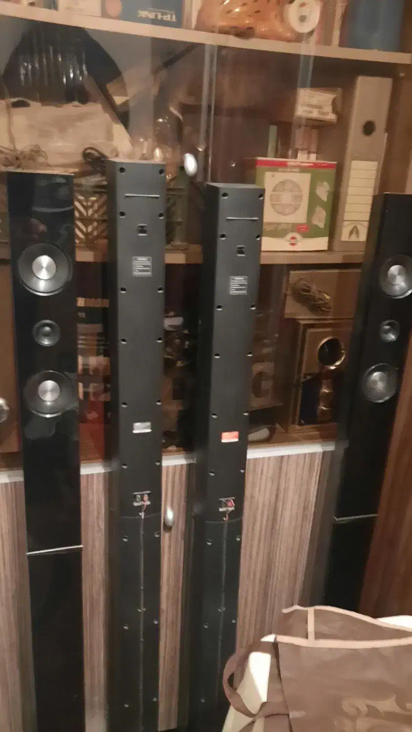 تلویزیون سامسونگ ۴۶ اینچ و سینمای خانگی|تلویزیون و پروژکتور|تبریز, |دیوار