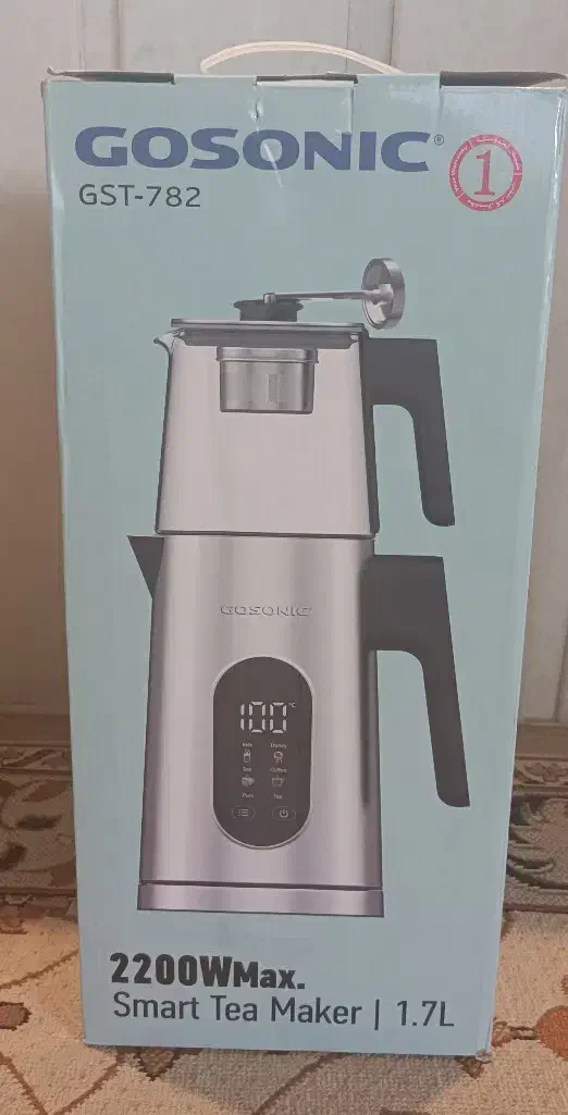 چایساز گوسونیک مدل GST-782|سماور، چای‌ساز، قهوه‌ساز|اصفهان, احمدآباد|دیوار