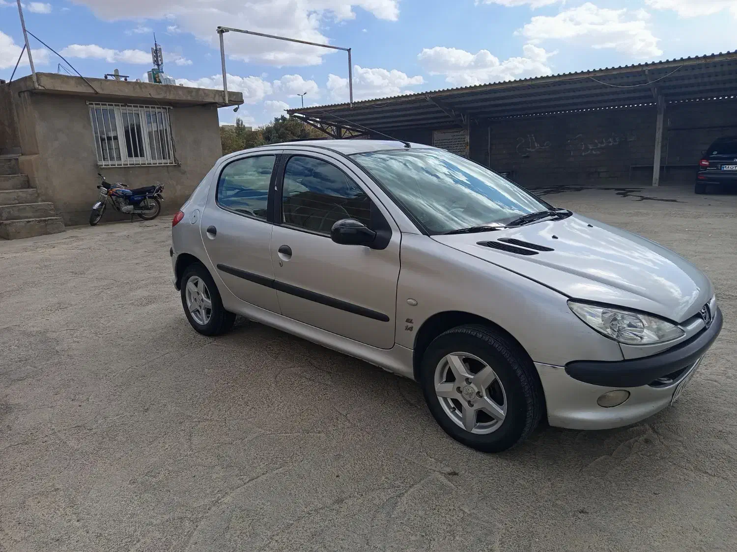 پژو۲۰۶تیپ۲دوره رنگ جلوعقب پلمپ|خودرو سواری و وانت|بوکان, |دیوار