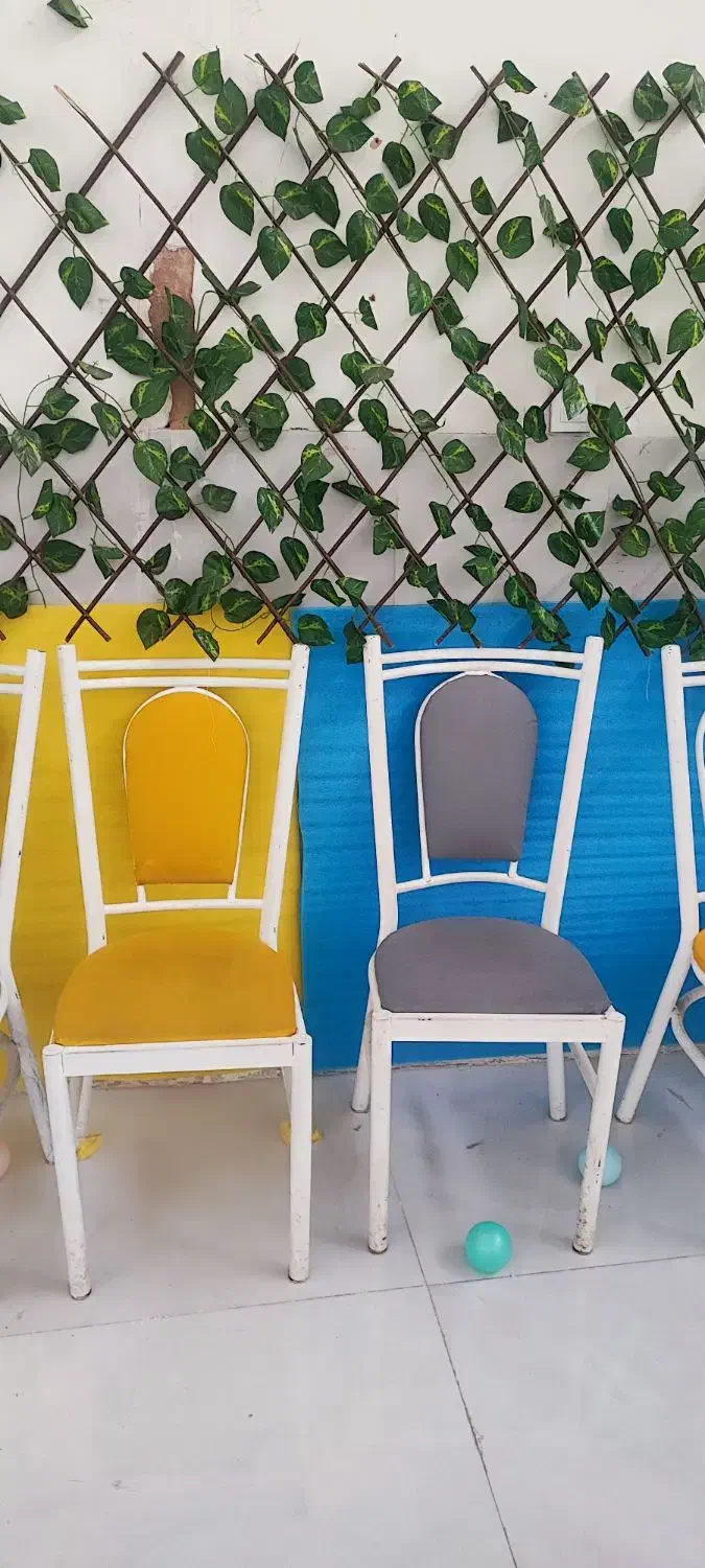 صندلی فلزی|میز و صندلی غذاخوری|اسفراین, |دیوار