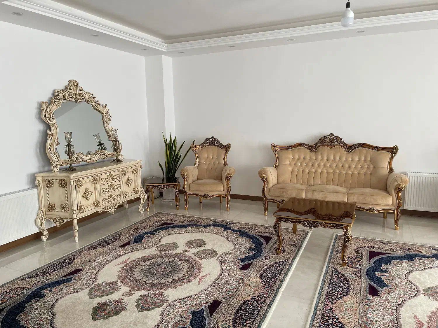 مبل استیل ۷ نفره|مبلمان خانگی و میز عسلی|محمدشهر, سیدآباد|دیوار