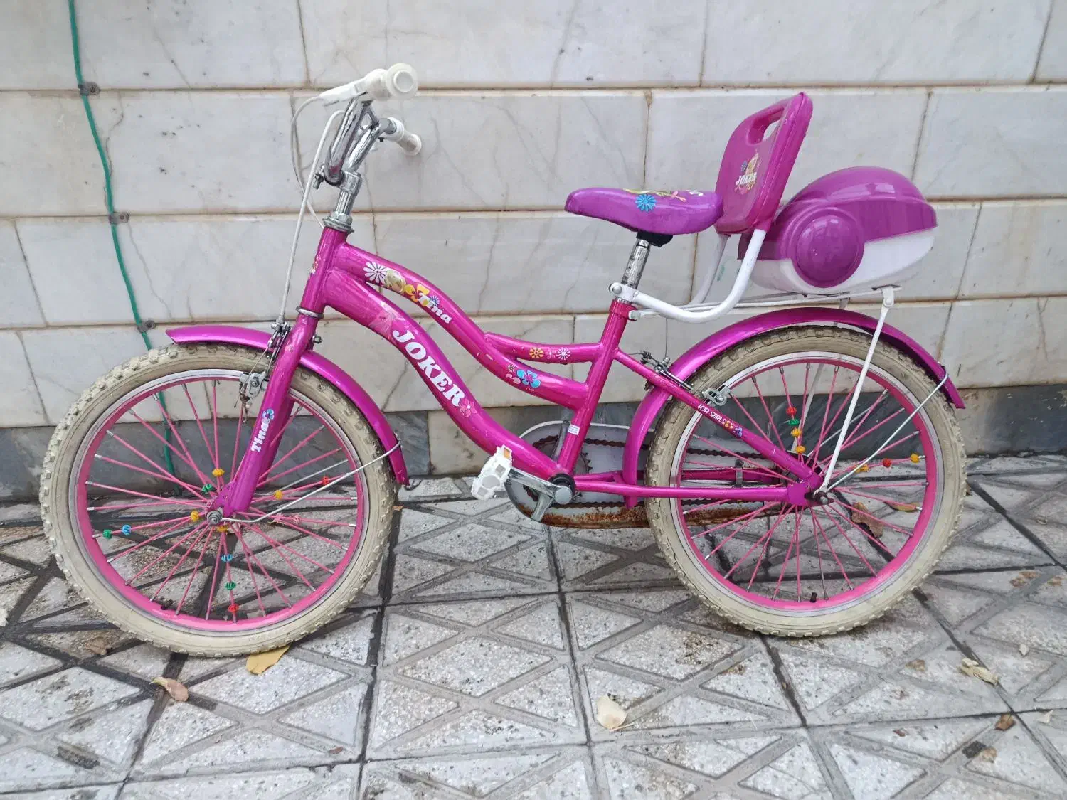 دوچرخه جوکر دخترانه سایز 20|دوچرخه، اسکیت، اسکوتر|قوچان, |دیوار