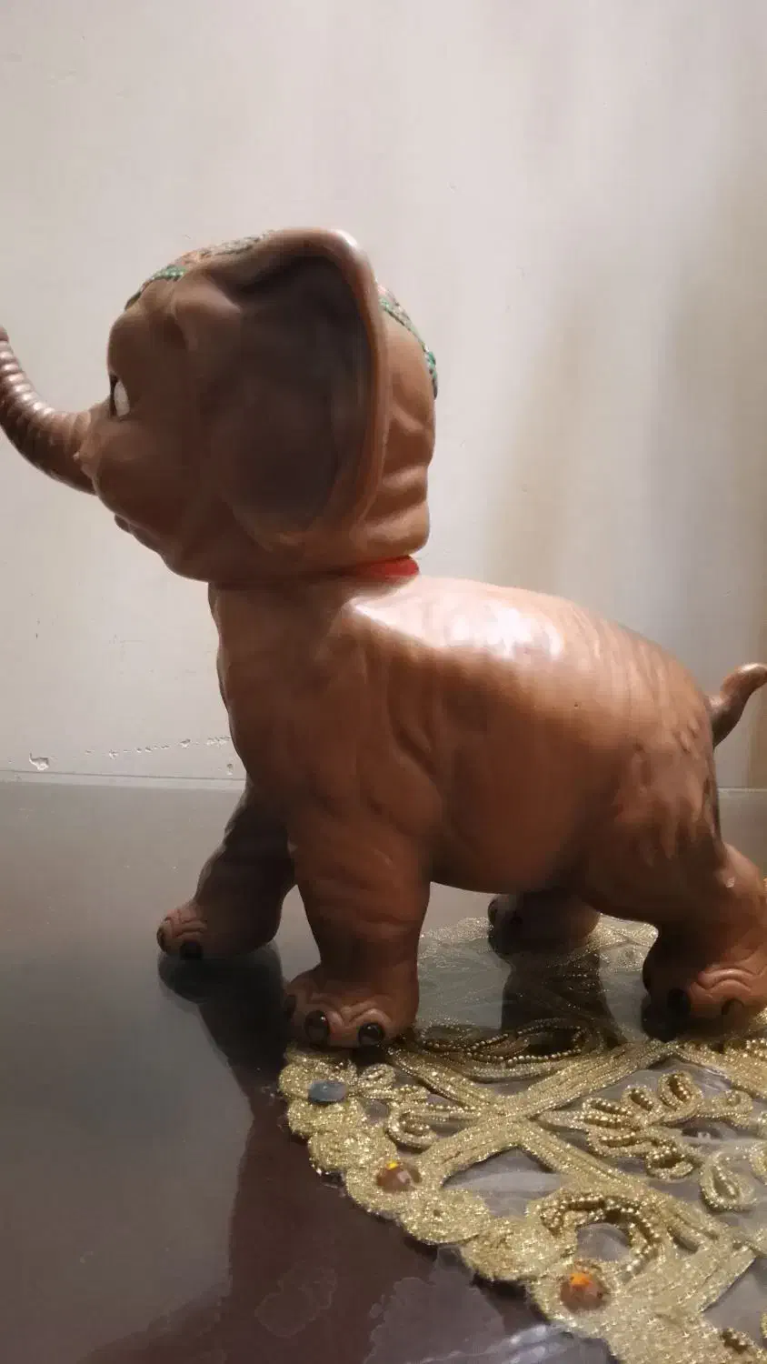 اسباب  بازی قدیمی عروسک فیل سوت سوتکی|اسباب‌‌بازی|تهران, درب دوم|دیوار