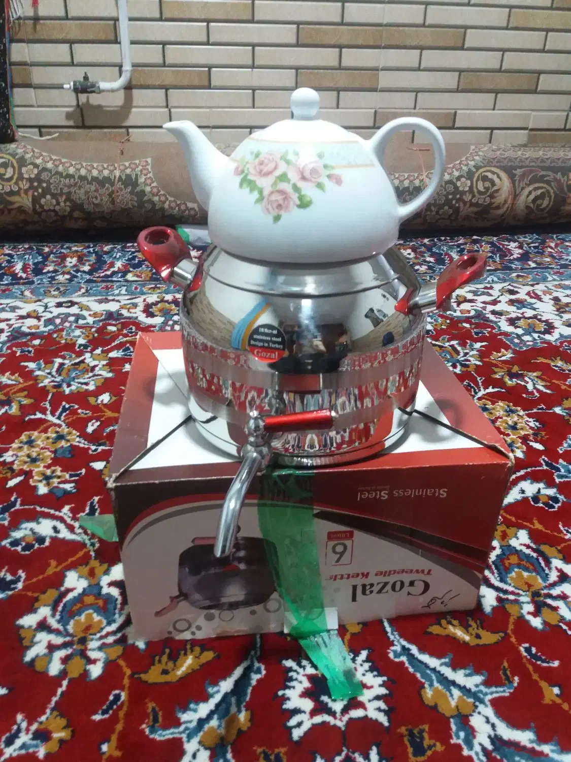 کتری و قوری|قوری، کتری، قهوه‌ساز دستی|انبارآلوم, |دیوار