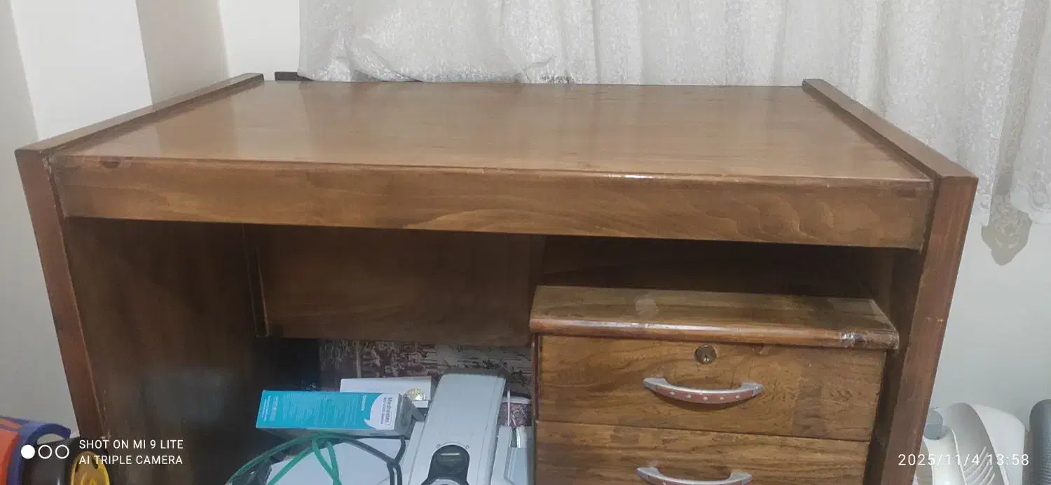 میز تحریر چوبی|میز تحریر و کامپیوتر|بجنورد, |دیوار