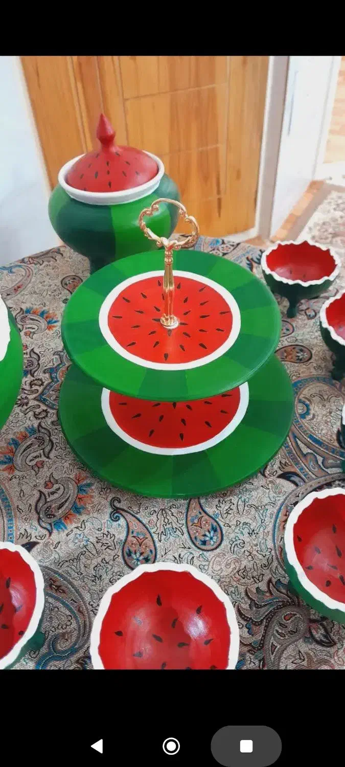 ظروف یلدایی|ظروف سرو و پذیرایی|یزد, |دیوار