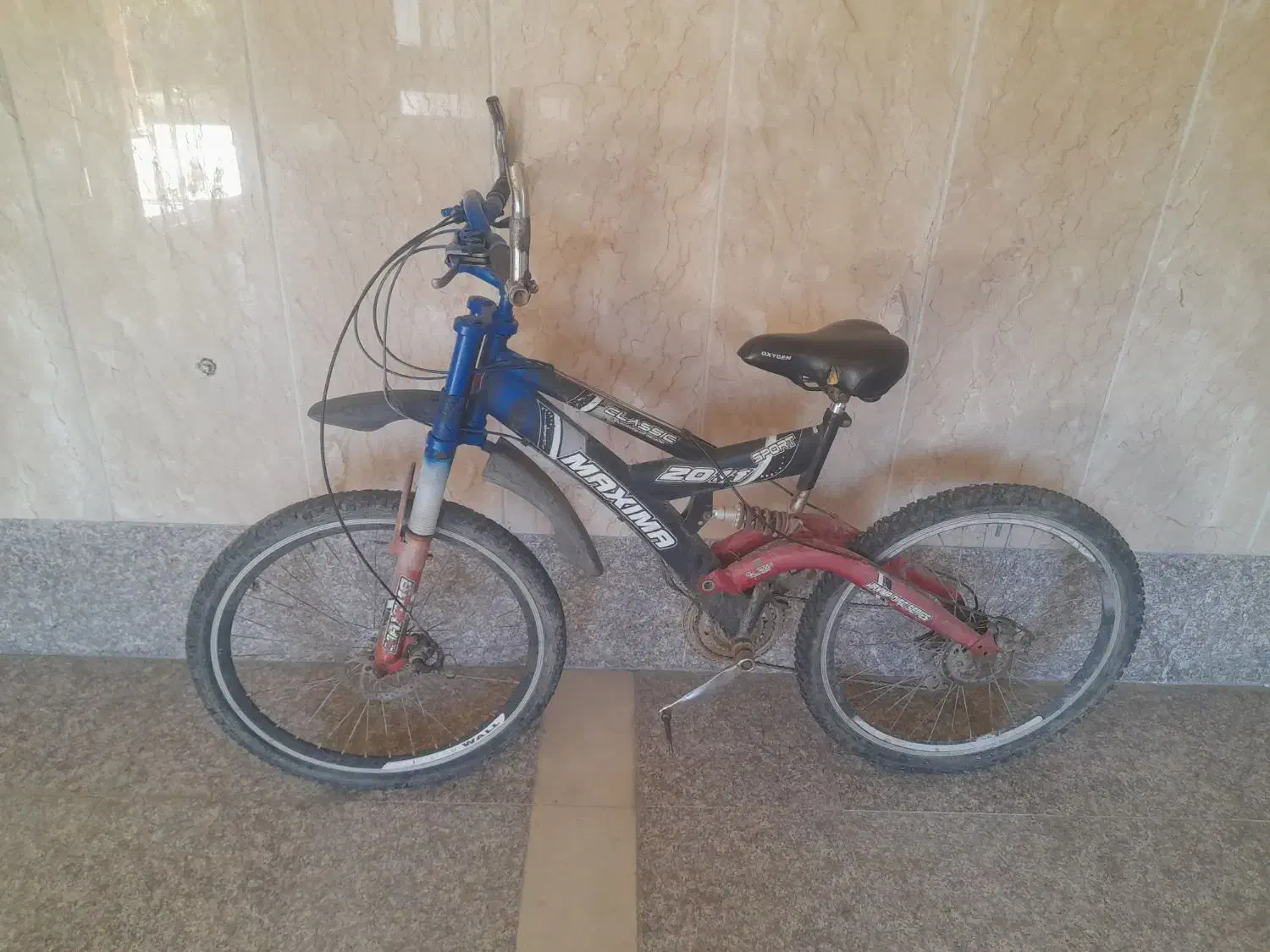 دوچرخه 26کاملاسالم فقط لاستیک جلویه کم ضعیف است|دوچرخه، اسکیت، اسکوتر|رودهن, |دیوار