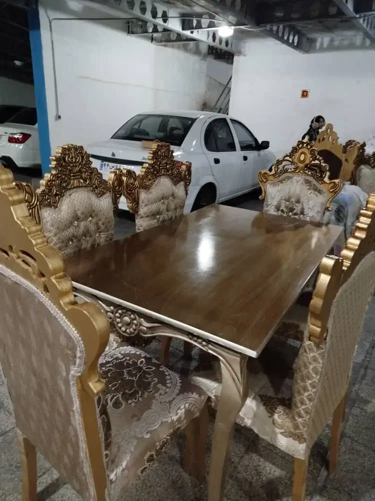 میز ناهار خوری 6 نفره|میز و صندلی غذاخوری|صدرا-فارس, فاز ۱|دیوار