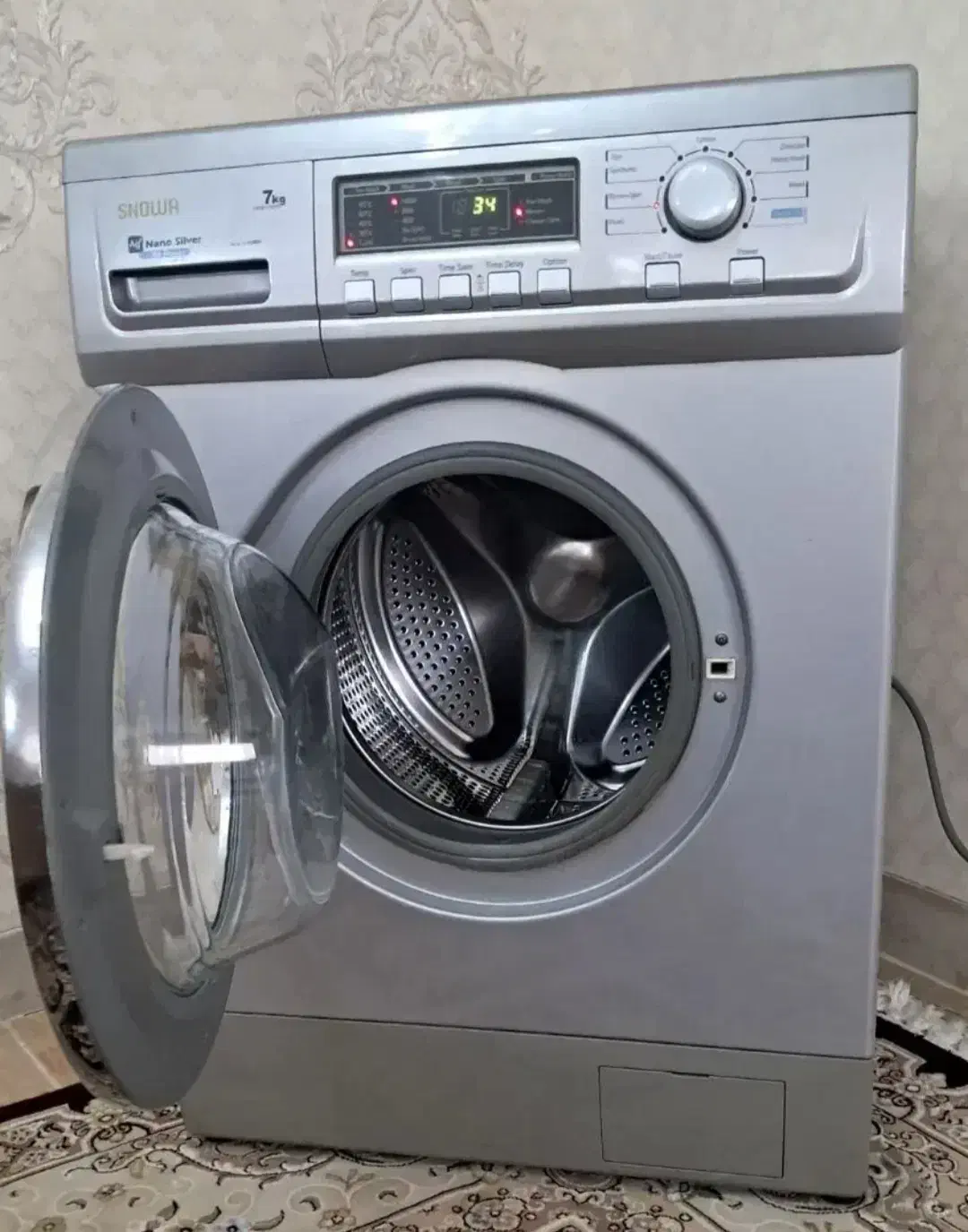 لباس شویی 7کیلو تمیز|ماشین لباسشویی و خشککن لباس|کوهدشت, |دیوار