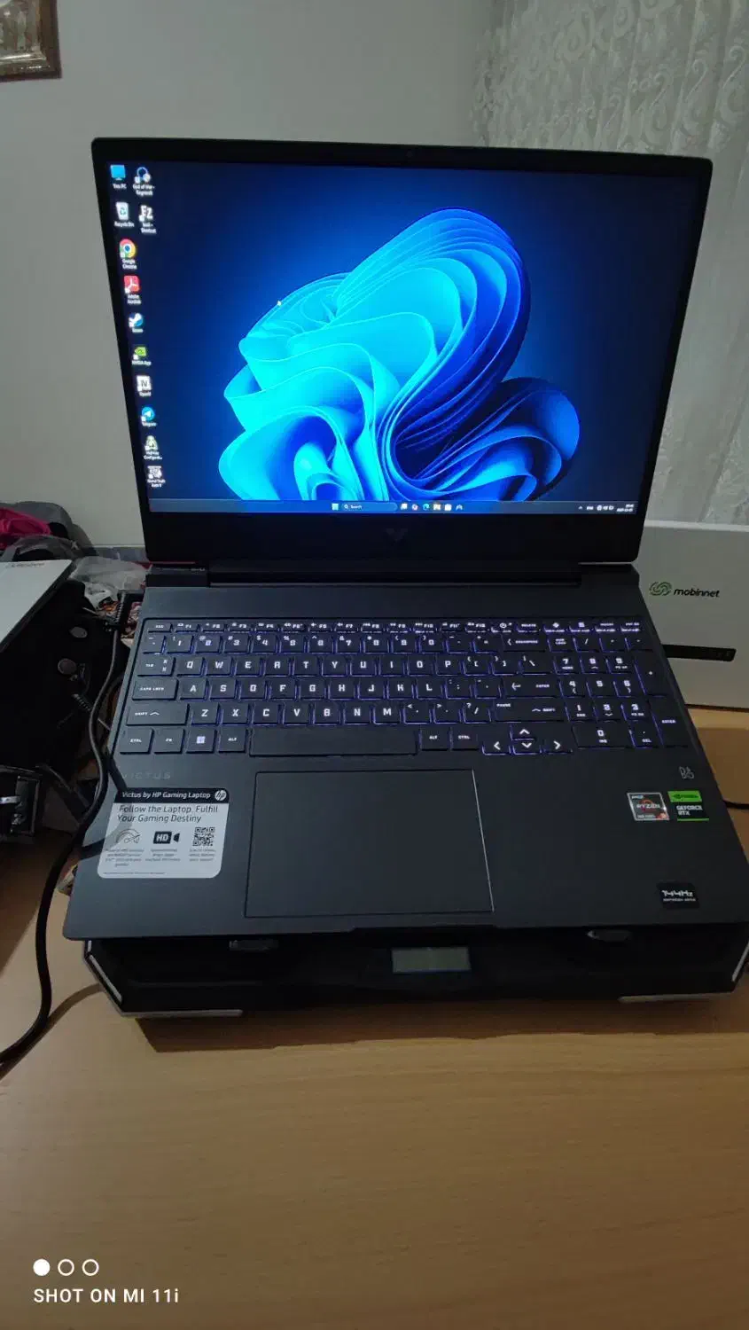 لپ تاپ گیمینگ اچ پی ویکتوس|رایانه همراه|همدان, |دیوار