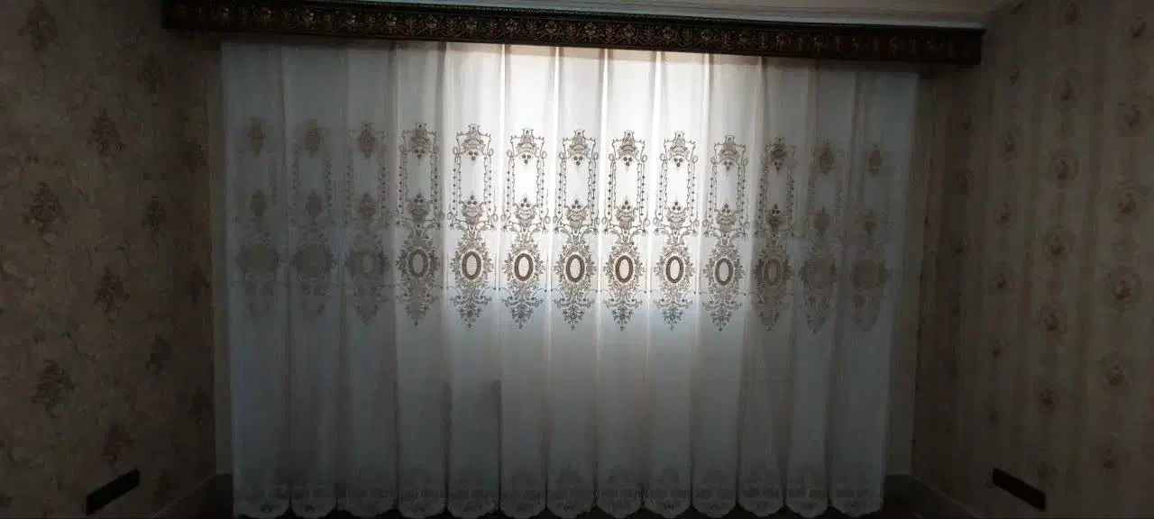 پرده  پذیرایی   در حد نو|پرده، رانر، رومیزی|قم, پردیسان|دیوار