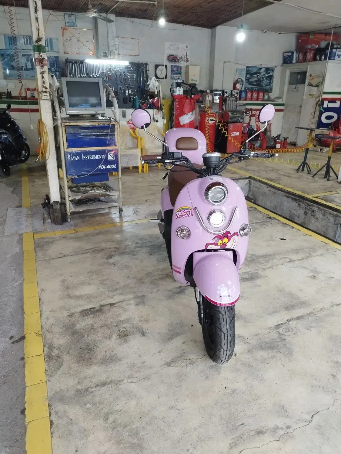 موتور ۵۰ کویر ۱۴۰۳ طرح وسپا|موتورسیکلت|خمام, |دیوار