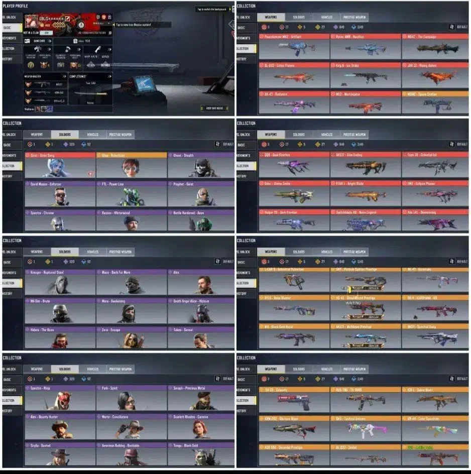 اکانت کالاف|کنسول، بازی ویدئویی و آنلاین|رامشیر, |دیوار