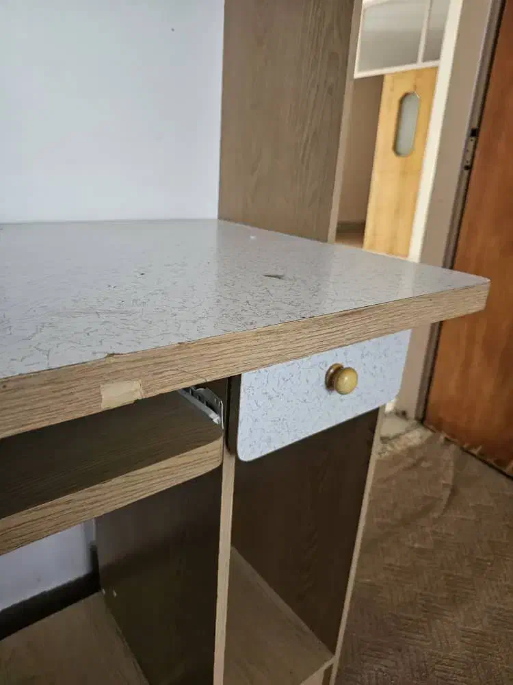 میز کامپیوتر همراه کتابخانه|میز تحریر و کامپیوتر|گلپایگان, |دیوار