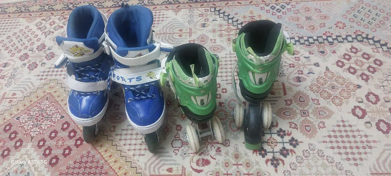 دو جفت کفش اسکیت|دوچرخه، اسکیت، اسکوتر|تهران, زعفرانیه|دیوار