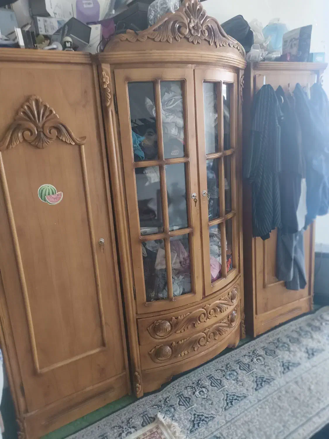 کمد دو نفره|جاکفشی، کمد، دراور|شیراز, اصلاح‌نژاد|دیوار