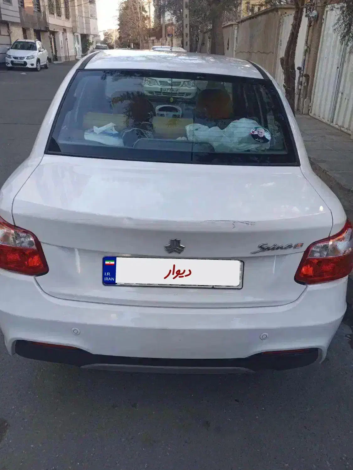 ساینا مدل ۱۴۰۱ دوگانه کم کارکرد|خودرو سواری و وانت|قزوین, |دیوار