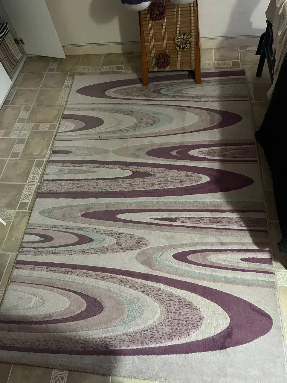 فرش ۴ متری ماشینی ۲ عدد فرش ساوین|فرش|ضیابر, |دیوار