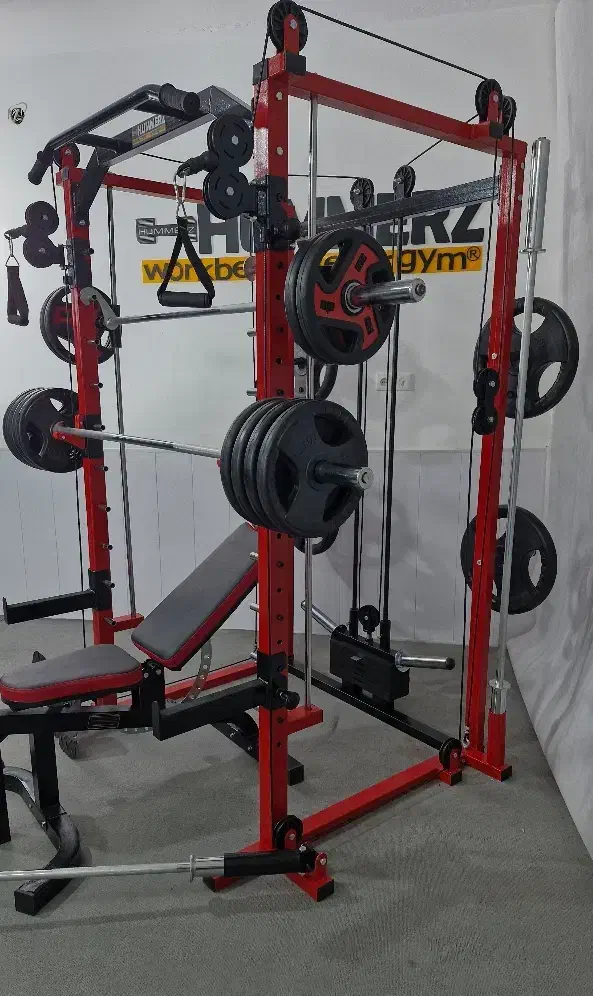 دستگاه بدنسازی کراس اسمیت Hummerz|تجهیزات ورزشی|رشت, منظریه|دیوار