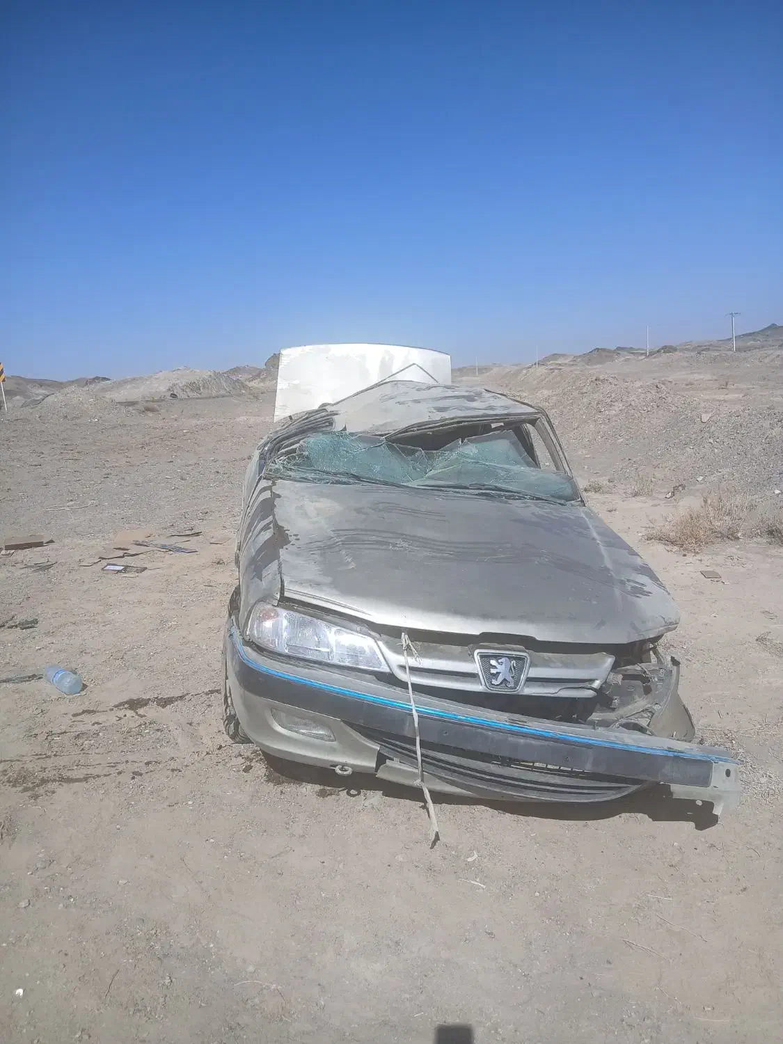 ماشین پژو پرشیا تصادفی|خودرو سواری و وانت|زاهدان, |دیوار