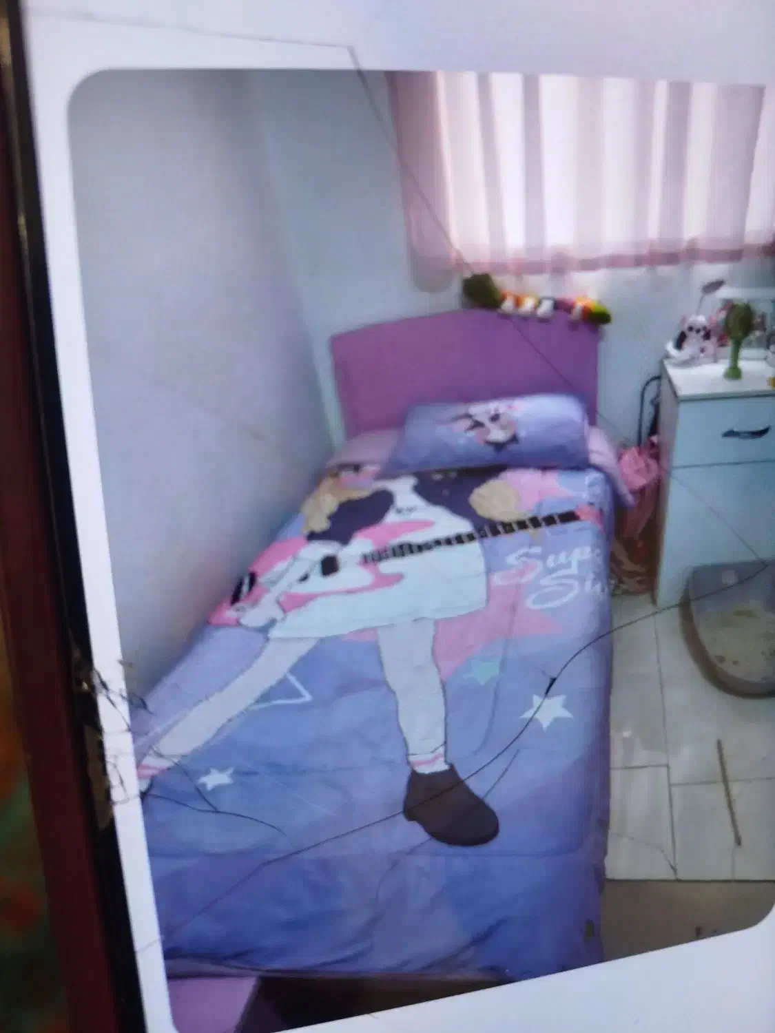 تخت و کمد نوجوان|تخت و سرویس خواب|قدس, شهر‌قدس|دیوار