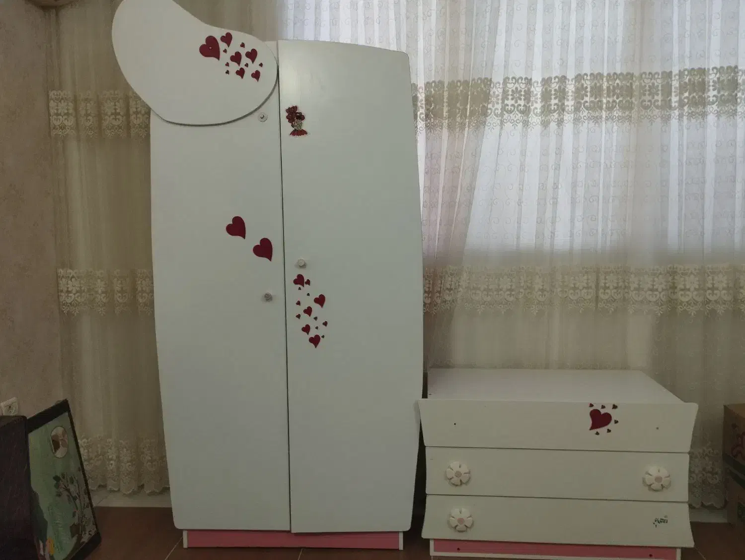 کمد و دراور کودک سالم و مقاوم|جاکفشی، کمد، دراور|میانه, |دیوار