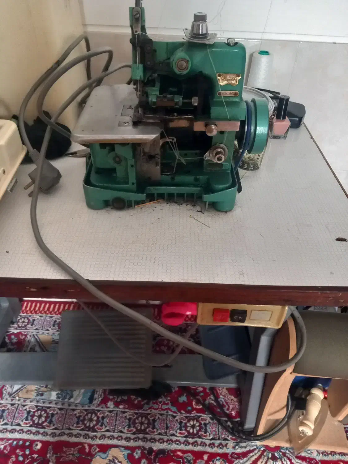 سردوز پروانه دینام بزرگ|چرخ خیاطی و ریسندگی|صدرا-فارس, فاز ۱|دیوار