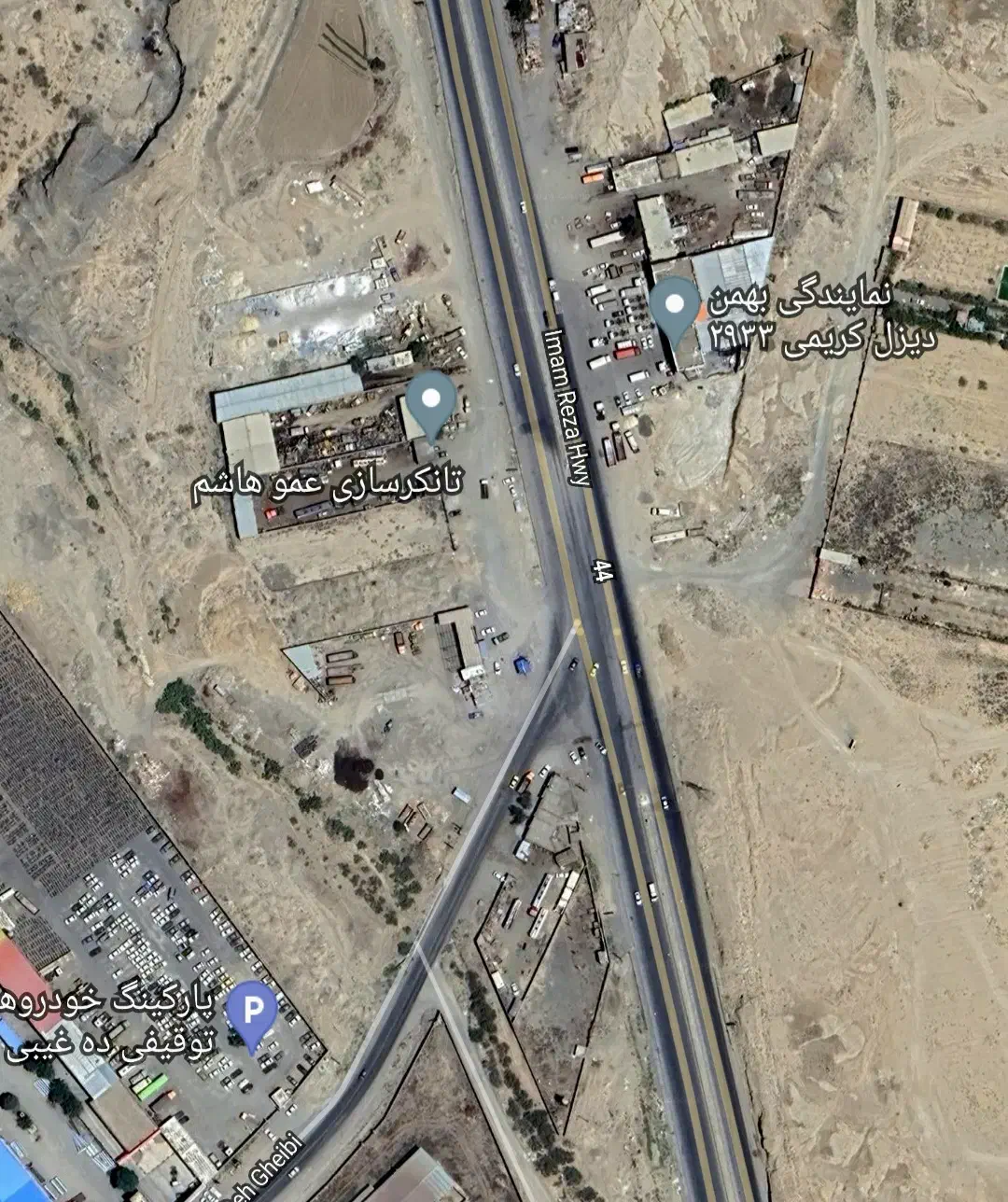 زمین ... حاشیه جاده اصلی|مشارکت در ساخت املاک|ملکآباد, |دیوار