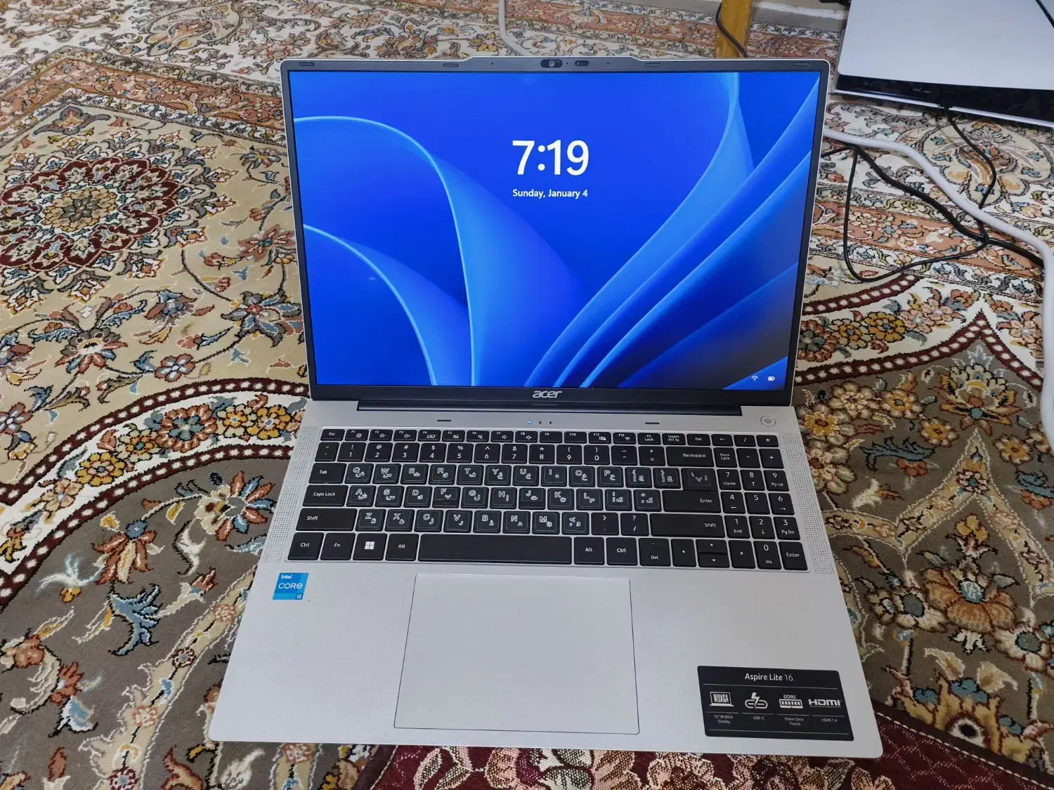 لپتاپ ۱۶ اینچی ایسر مدل Aspire Lite Al 16 -52p|رایانه همراه|تهران, زهتابی|دیوار