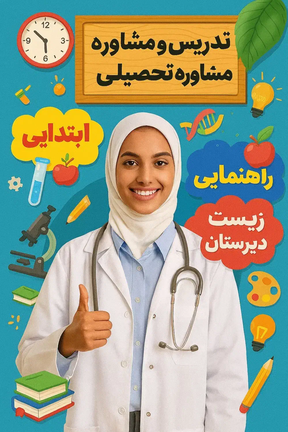 مشاوره تحصیلی و تدریس توسط دانشجو پزشکی|خدمات آموزشی|ارومیه, |دیوار