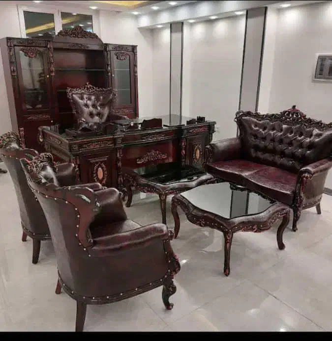 میز مدیریت و مبلمان اداری کلاسیک|دفتر کار|تهران, شهرک ولیعصر جنوبی|دیوار